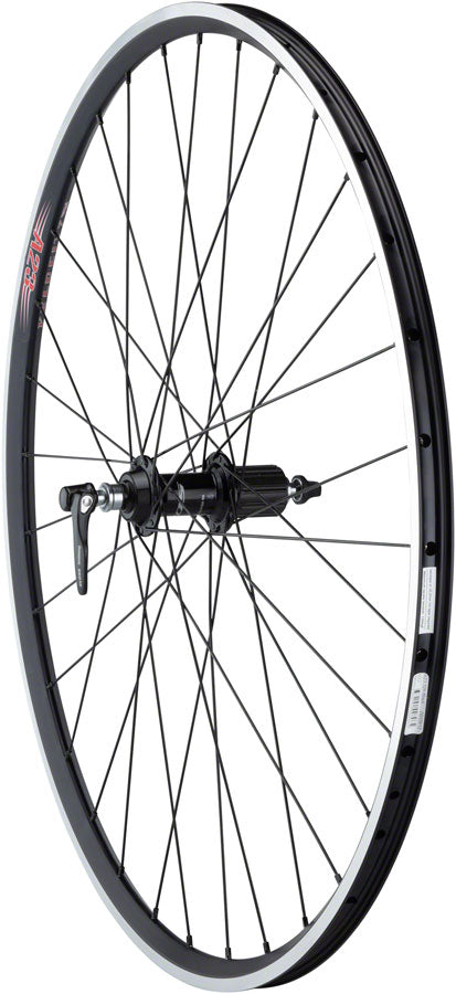 Quality Wheels 105/Velocity A23 Rear Wheel - 700 QR x 130mm Rim Brake HG 11 Road BLK Tubeless-Ready Clincher 32H