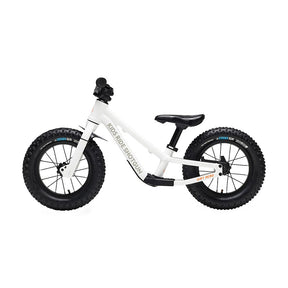 Kids Ride Shotgun Dirt Hero 12'' Push Bike 12-1/2'' Without Brake White