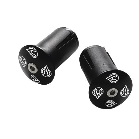 Cinelli Expander Alloy End Plugs - Pair - Black