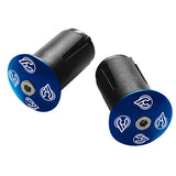 Cinelli Expander Alloy End Plugs - Pair - Blue