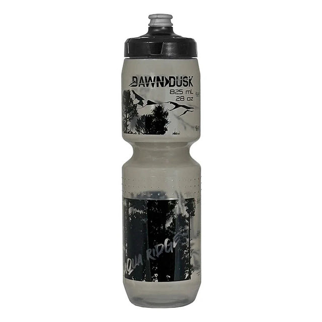 Dawn To Dusk Aqua Ridge Bottle Pop 'n Lock Black/Clear - 28oz