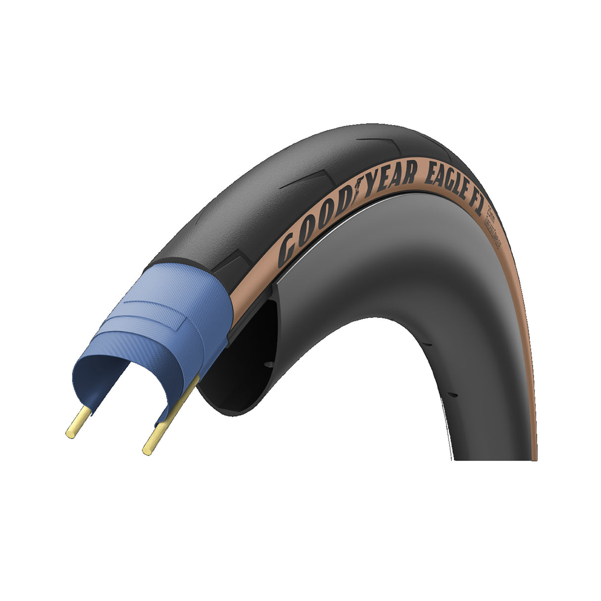 Goodyear Eagle F1 Tubeless Complete Tire 700 x 25c Tan 