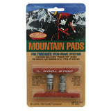 Kool Stop Mountain Pads - Threaded, Salmon