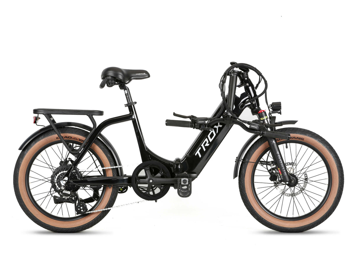 Troxus Lynx Compact Folding Electric Bike: Portable Urban Commuter E-Bike