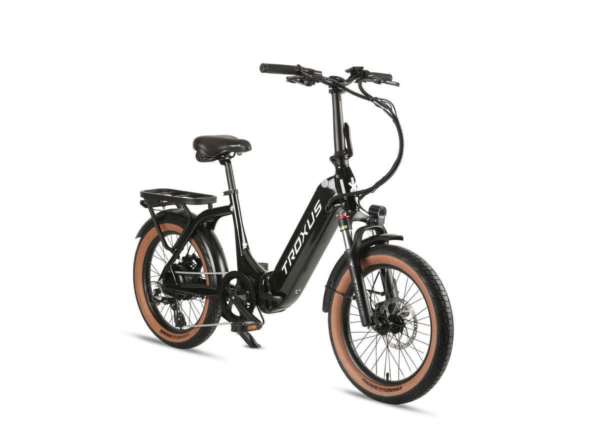 Troxus Lynx Compact Folding Electric Bike: Portable Urban Commuter E-Bike