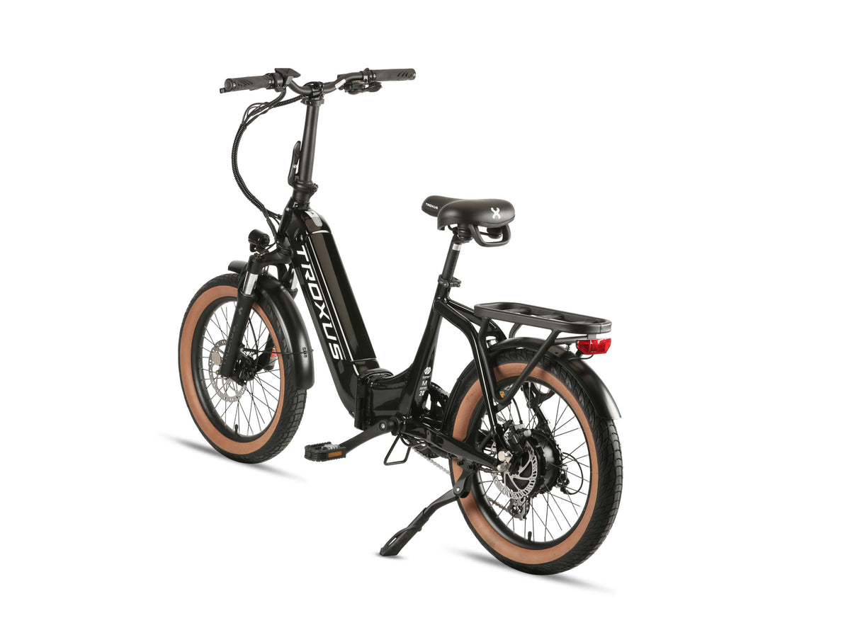 Troxus Lynx Compact Folding Electric Bike: Portable Urban Commuter E-Bike