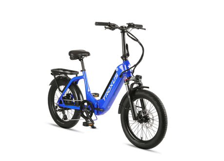 Troxus Lynx Compact Folding Electric Bike: Portable Urban Commuter E-Bike