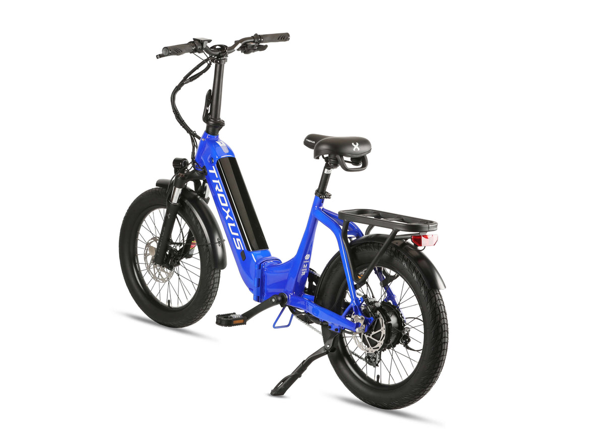 Troxus Lynx Compact Folding Electric Bike: Portable Urban Commuter E-Bike
