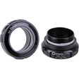 Praxis Works M30 Thru Bottom Bracket - Black - BSA, 68/73mm
