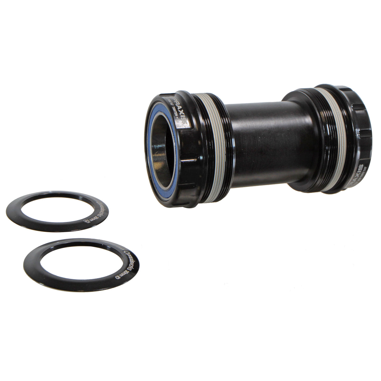 Praxis Works M30 Thru Bottom Bracket - Black - T47 External, 68/73mm