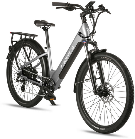 Troxus Trax LT Lightweight Urban Electric Bike with Long Range & Torque Sensor